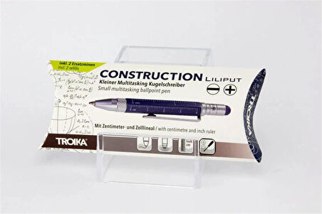Troika Construction S Tükenmez Kalem, Lacivert