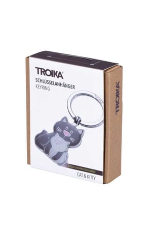 Troika Cat & Kitty Anahtarlık