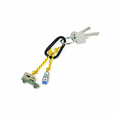 Troika Oıl Lamp+Truck Kancalı Anahtarlık