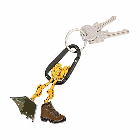 Troika Tent & Hiking Boot Kancalı Anahtarlık