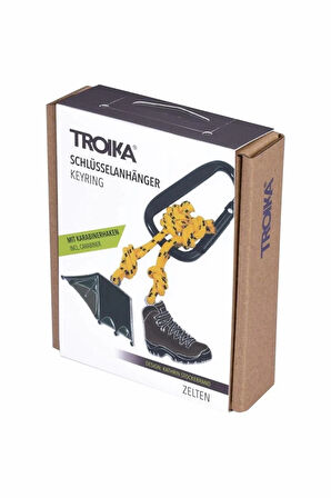 Troika Tent & Hiking Boot Kancalı Anahtarlık