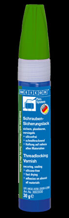 WEICON Garanti Mührü Mühürleme Verniği 30 gr Yeşil (Ral 6010)