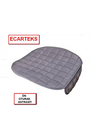 Audi A3 Soft Ortopedik Cepli Oto Kılıf- Minder Seti (3 parça) Antrasit