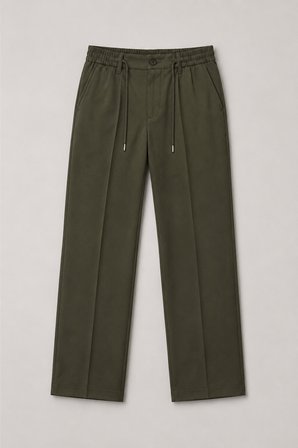 Erkek Comfort Fit Haki Jogger Pantolon | Esnek Kumaş Günlük Rahat Kesim – 169DNGR