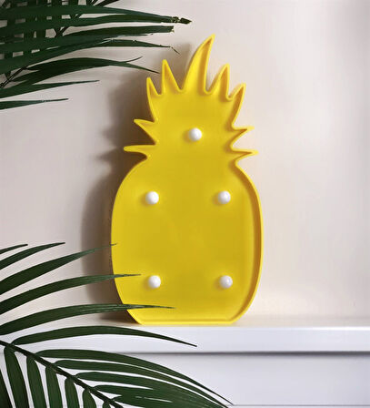 Dekoratif Ananas Led Lamba