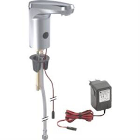 Geberit 116.133.21.1 Type 80 Fotoselli Lavabo Bataryası Tek Su Girişli, Krom, Elektrikli