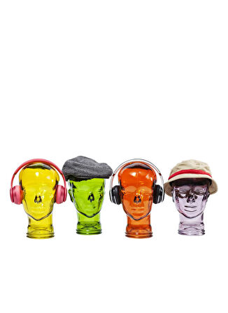 Kare Design Dekoratif Obje Headphone MountTransparentAssorted2