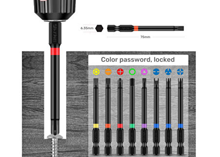 DESFREE 68 PARÇA 25 MM - 75 MM TORNAVİDA SETİ