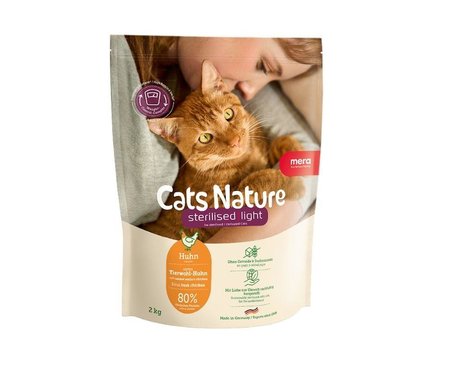 Mera Cats Nature Tavuklu Kısırlaştırılmış Kedi Maması 2 Kg