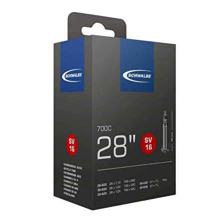 SCHWALBE SV16 700x2832C 40MM İNCE SİBOP 10431343 İÇ LASTİK