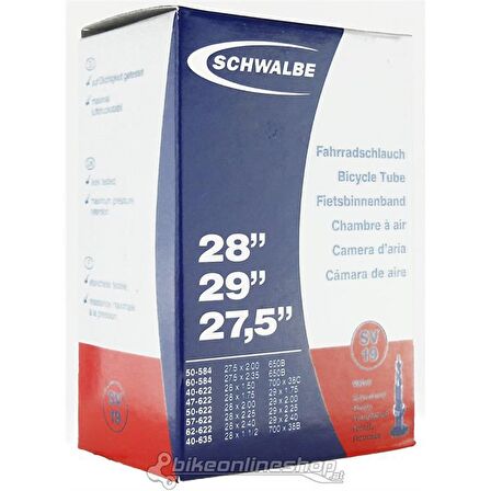  SCHWALBE 27,5-28-29 SV-19 40MM 4062-584-636 İÇ LASTİK