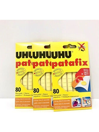 Uhu Patafix Sarı 3 Adet