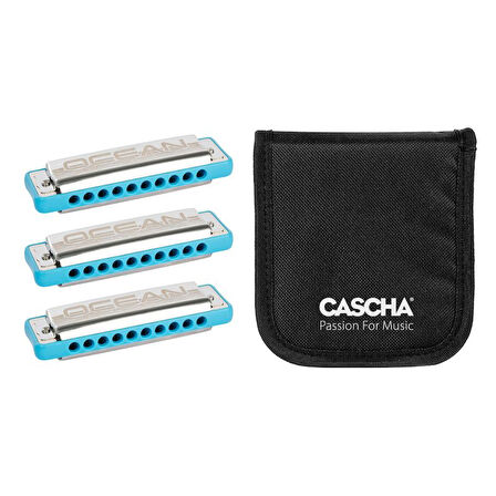 Cascha HH2345 Ocean Rock 3\'lü Paket Mızıka Seti (Do Majör-Sol Majör-La Majör)