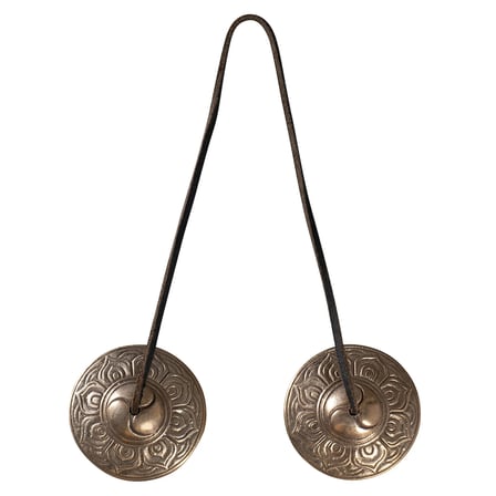 Sela 7,5cm Çaplı Tingsha Zilleri (Zimbeln) Lotus (SETIN1)