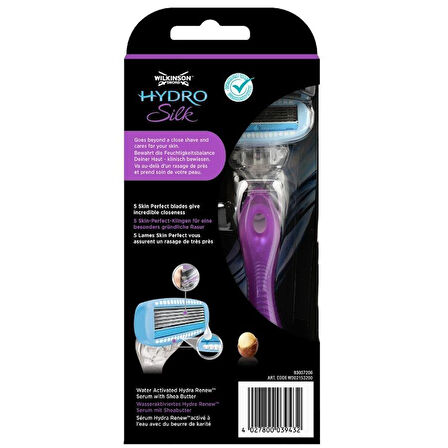 Wilkinson Sword Hydro Silk 5 Bıçaklı Kadın Sistem Tıraş Bıçağı