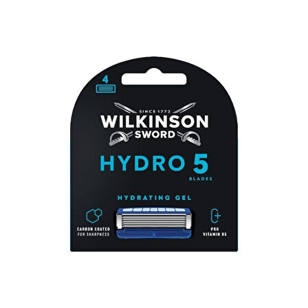 Wilkinson Sword Hydro 5 Erkek Tıraş Bıçağı Yedekleri 4'lü Paket