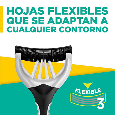 Wilkinson Sword Xtreme 3 Black Edition Comfort Erkek Kullan At Tıraş Bıçağı 4+2