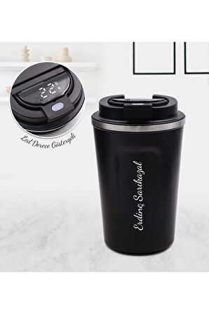 Dereceli Siyah Termos