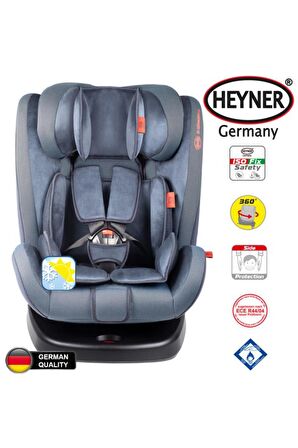 Heyner Infiny Twist 0-36kg Isofix Oto Koltuğu 360° Dönebilir Cosmis Blue 0,I,II,III