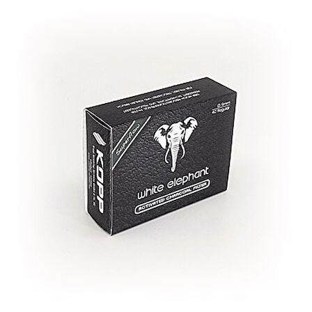 WhiteElephant Aktifkarbon Filtre 9mm 40lı