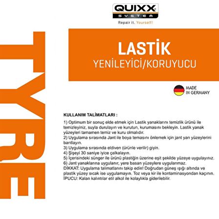 QUIXX Lastik Canlandirici Cila