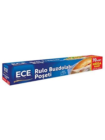 Buzdolabı Poşeti Büyük Boy 70 Adet x 4 Paket (29x45cm)