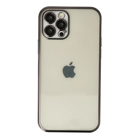 Apple iPhone 12 Pro Kılıf Razer Lensli Silikon - Siyah