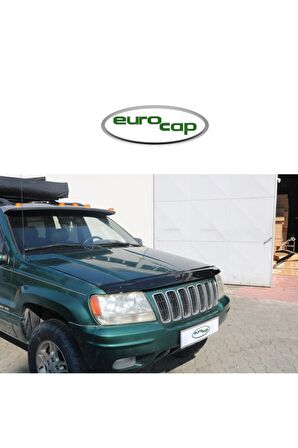 Jeep Grand Cherokee Ön Kaput Koruma Rüzgarlığı 3mm Akrilik (abs) Parlak Siyah Deflektör 1999-2004