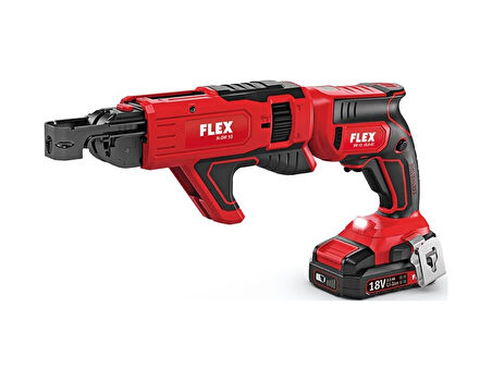 Flex DW45 18.0-EC 18V 2.5 Ah Li-ion Çift Akülü Alçıpan Şerit Vidalama