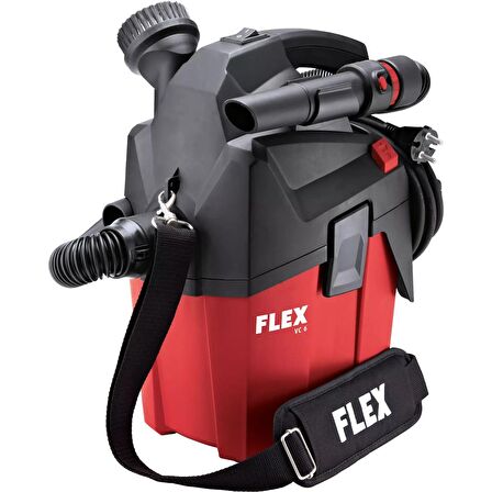 Flex VC6LMC 1200W 6Lt. Vakumlu Süpürge