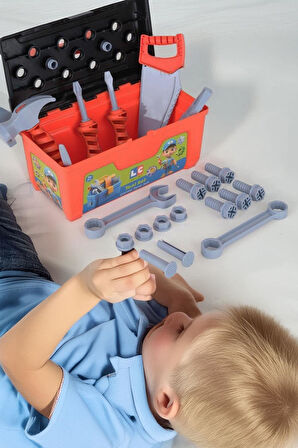 Minikler İçin Eğitici Oyuncak Alet Seti – 25 Parça, STEM Uyumlu Eğitici Oyuncak