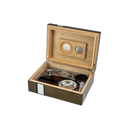 Hauser Karbon Humidor Seti (569109)