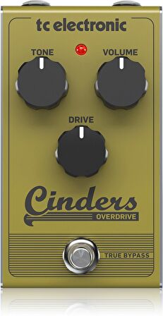 tc electronic Cinders Overdrive Overdrive Pedalı