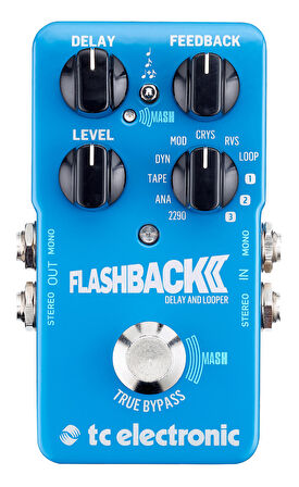 tc electronic Flashback 2 Delay & Loop Pedalı