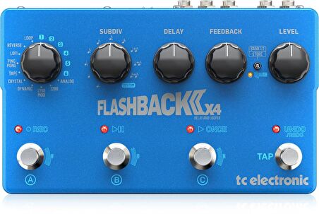 tc electronic Flashback 2X4 Delay Delay Pedalı