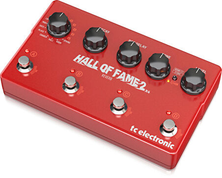 tc electronic Hall of Fame 2X4 Reverb Reverb Pedalı