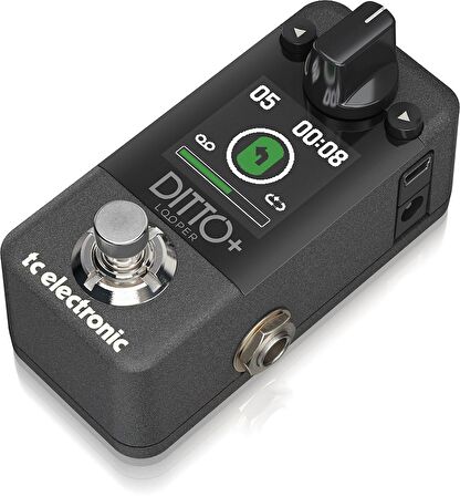 tc electronic Ditto+ Looper Loop Pedalı