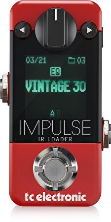 tc electronic Impulse IR Loader Amfi Simülatör Pedalı