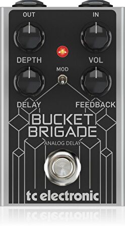 tc electronic Bucket Brigade Analog Delay Pedalı