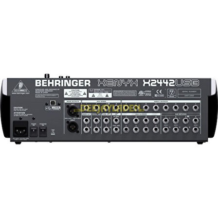 Behringer Xenyx X2442USB 24 Kanallı USB Deck Mikser