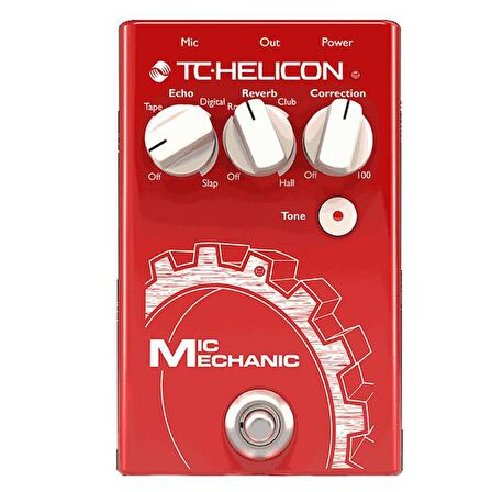 TC-Helicon Mic Mechanic 2 Vokal Güçlendirici /Düzeltici Pedal