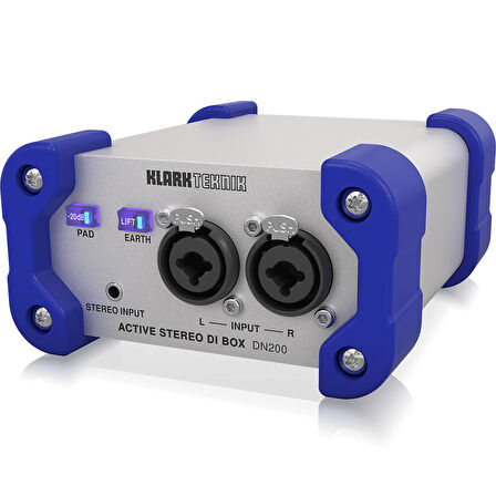 Klark Teknik DN200 V2 2-Kanal Active DI Box