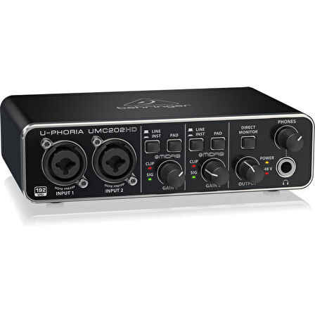 Behringer UMC202HD Ses Kartı