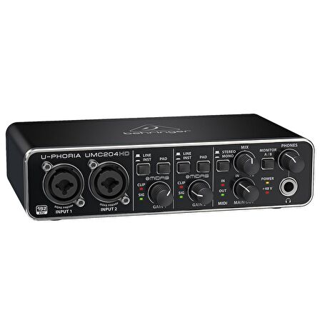 Behringer UMC204HD Ses Kartı