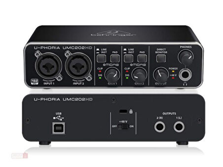 Behringer U-Phoria Studio Pro Kayıt Paketi