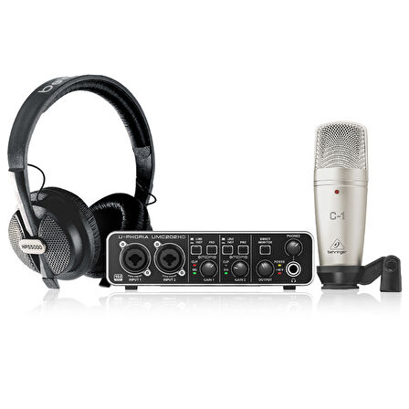 Behringer U-Phoria Studio Pro Kayıt Paketi