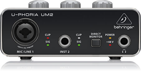 Behringer U-PHORIA STUDIO Kayıt Paketi
