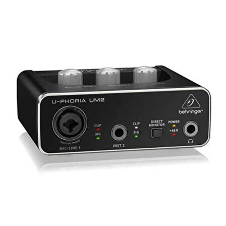 Behringer U-PHORIA UM2 2 Girişli USB Ses Kartı