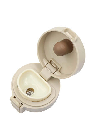 Kilitli Beyaz Termos