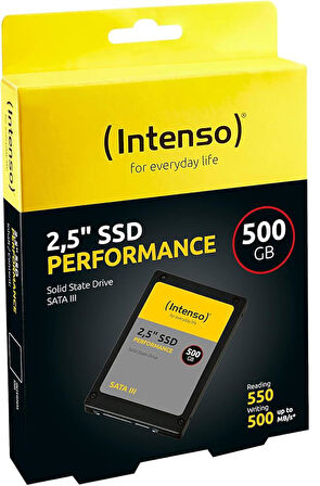 Intenso 500GB Performance 3814450 550MB--500MB-s 2.5" Sata 3 Ssd